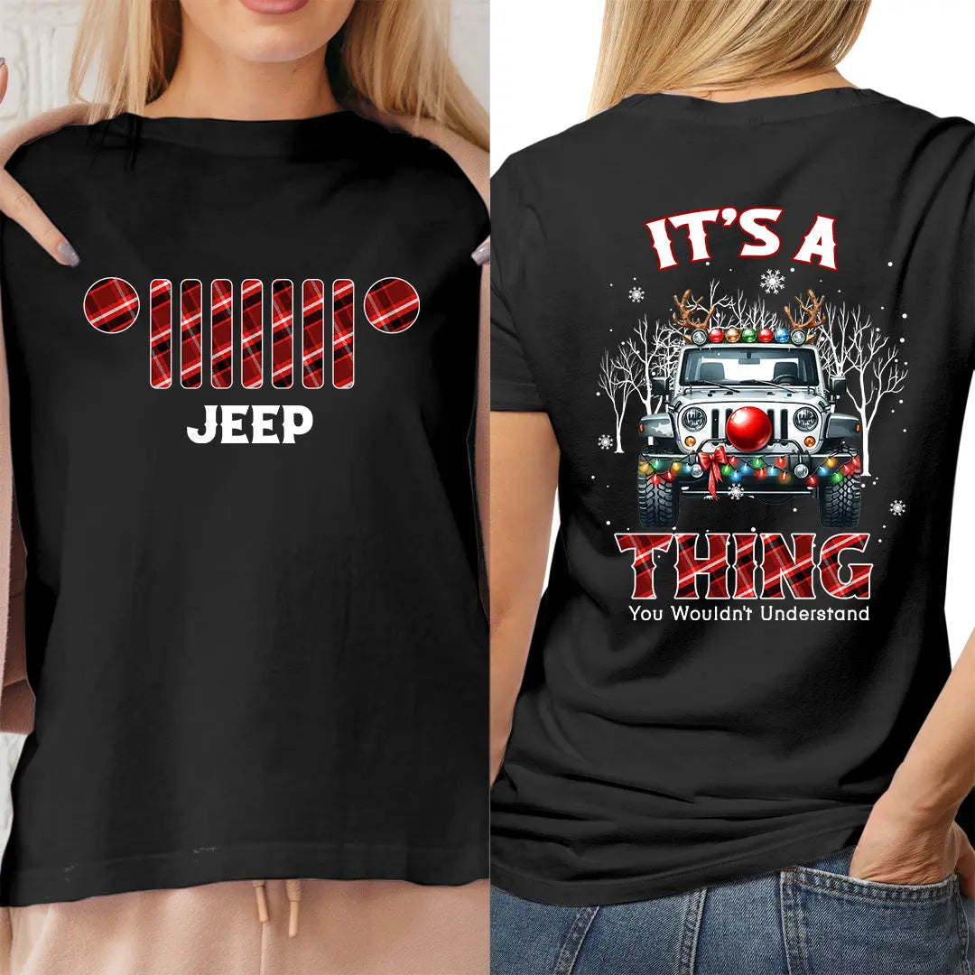It's a Jeep Thing Christmas Gift Long Sleeve T-Shirt Supler Store