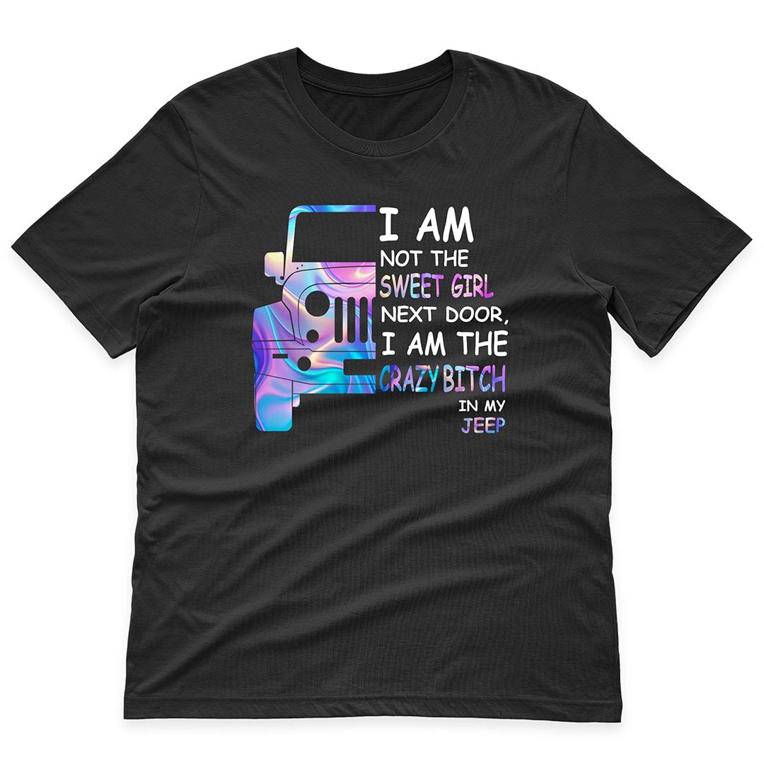 I'm Not The Sweet Girl Next Door Jeep Funny Skeleton Hand T-Shirt Hoodie Supler Store