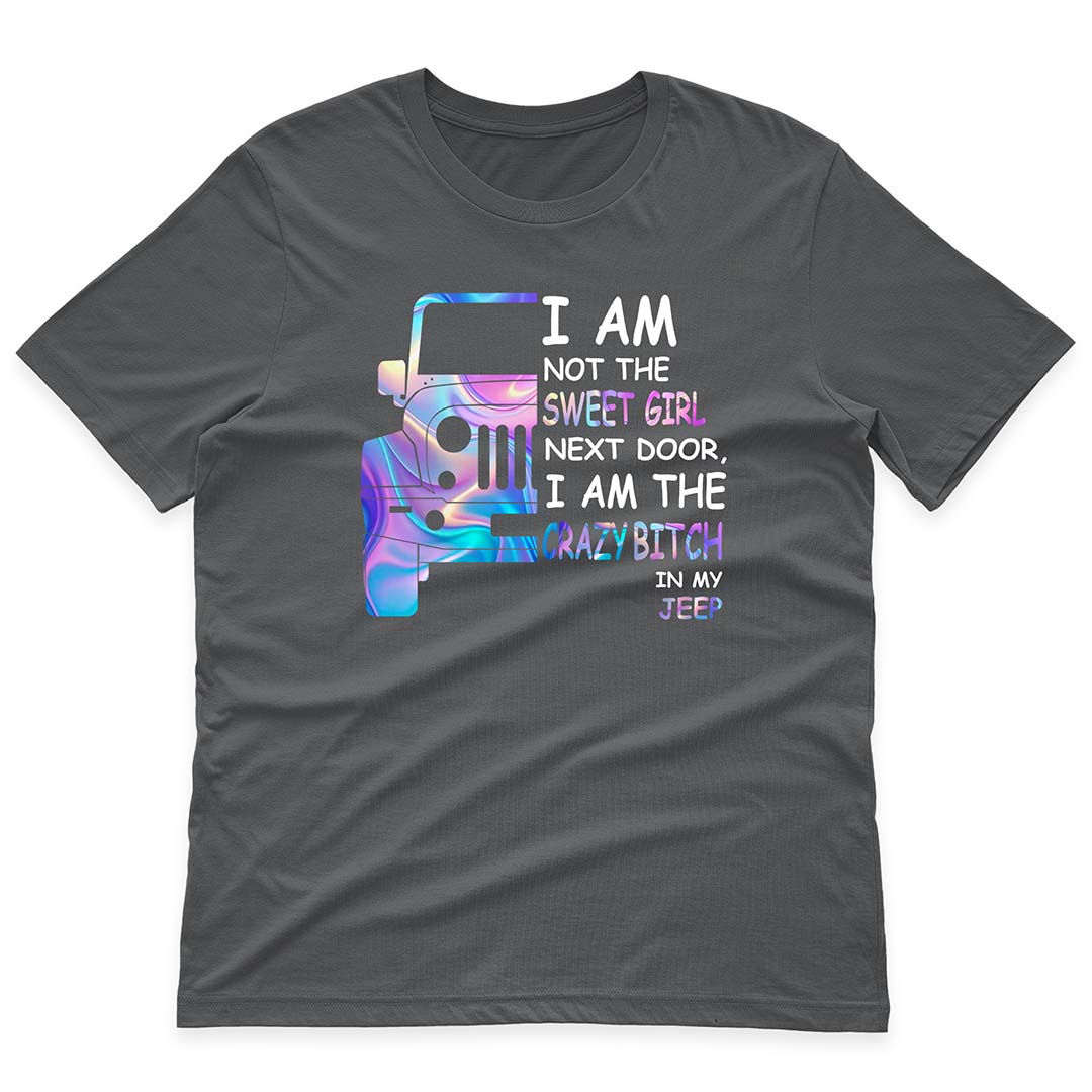 I'm Not The Sweet Girl Next Door Jeep Funny Skeleton Hand T-Shirt Hoodie Supler Store