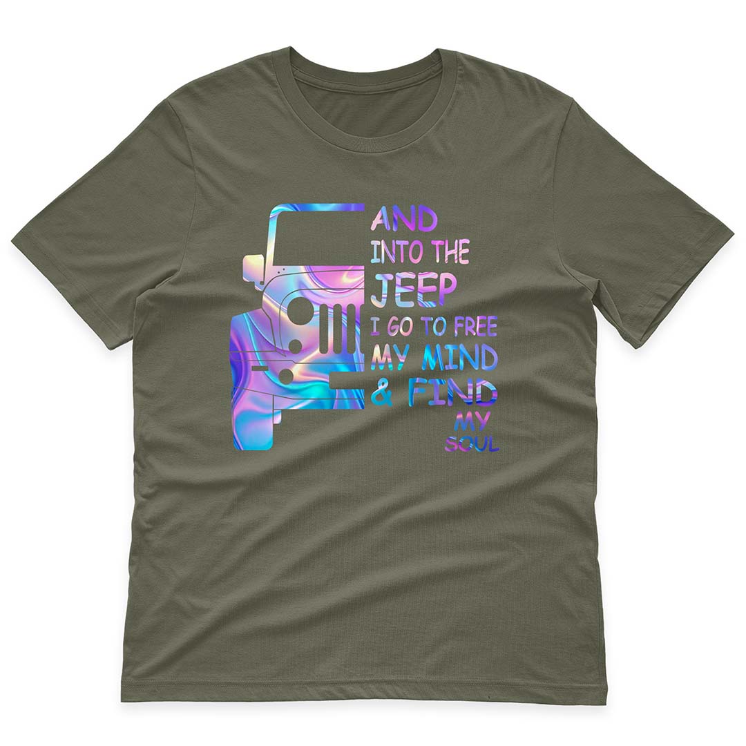 And Into The Jeep I Go To Free My Mind Funny T-Shirt Hoodie Supler Store