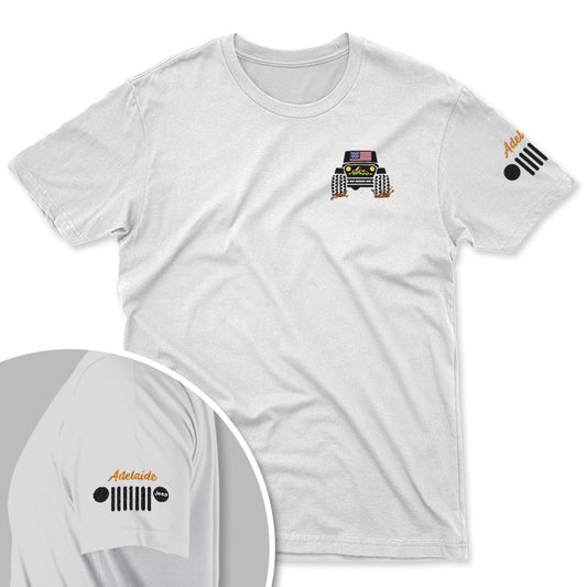 Personalized American Jeep Offroad Embroidered T-Shirt Hoodie Supler Store