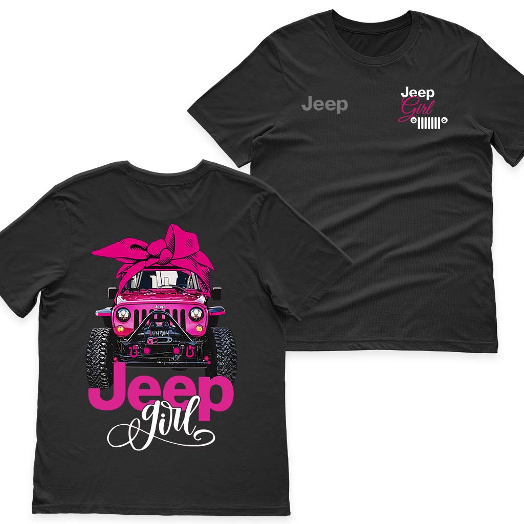 Multicolor Jeep Girl T-Shirt Zip Hoodie Supler Store