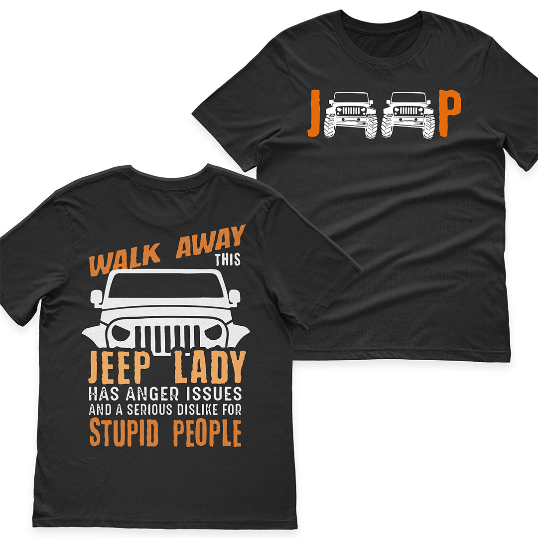 Jeep Lady Has Anger Issues Funny T-Shirt Hoodie Supler Store