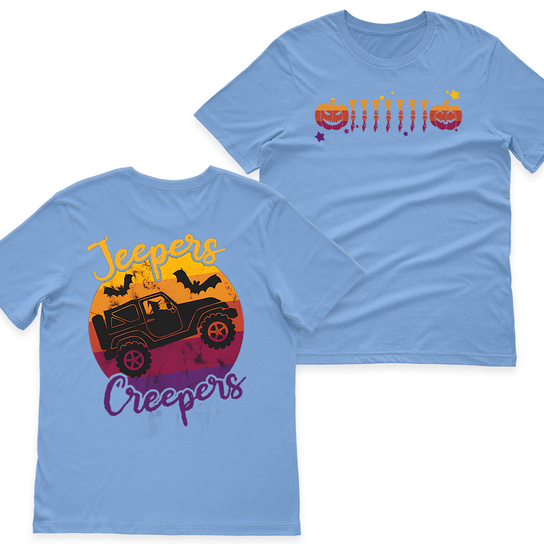 Jeepers Creepers Halloween Witch Pumpkin Grille T-Shirt Hoodie Supler Store