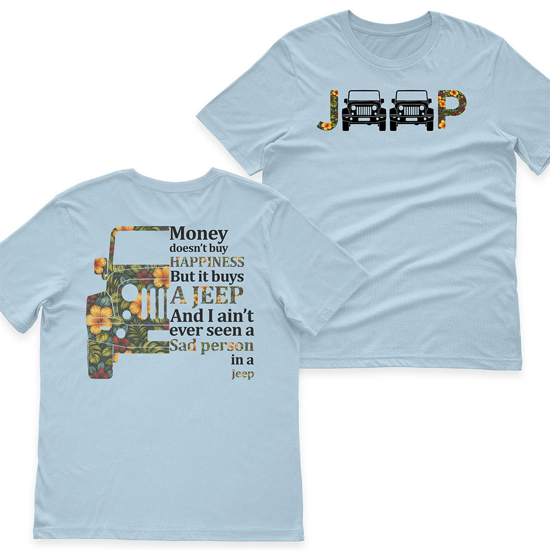 Jeep Money Doesn't Buy Happiness Funny T-Shirt Hoodie Supler Store