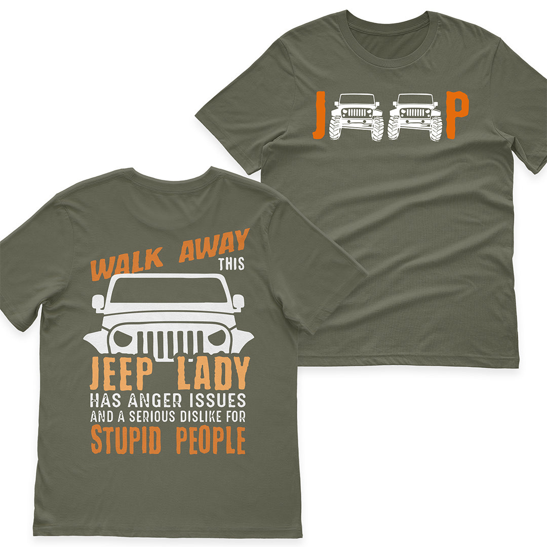 Jeep Lady Has Anger Issues Funny T-Shirt Hoodie Supler Store