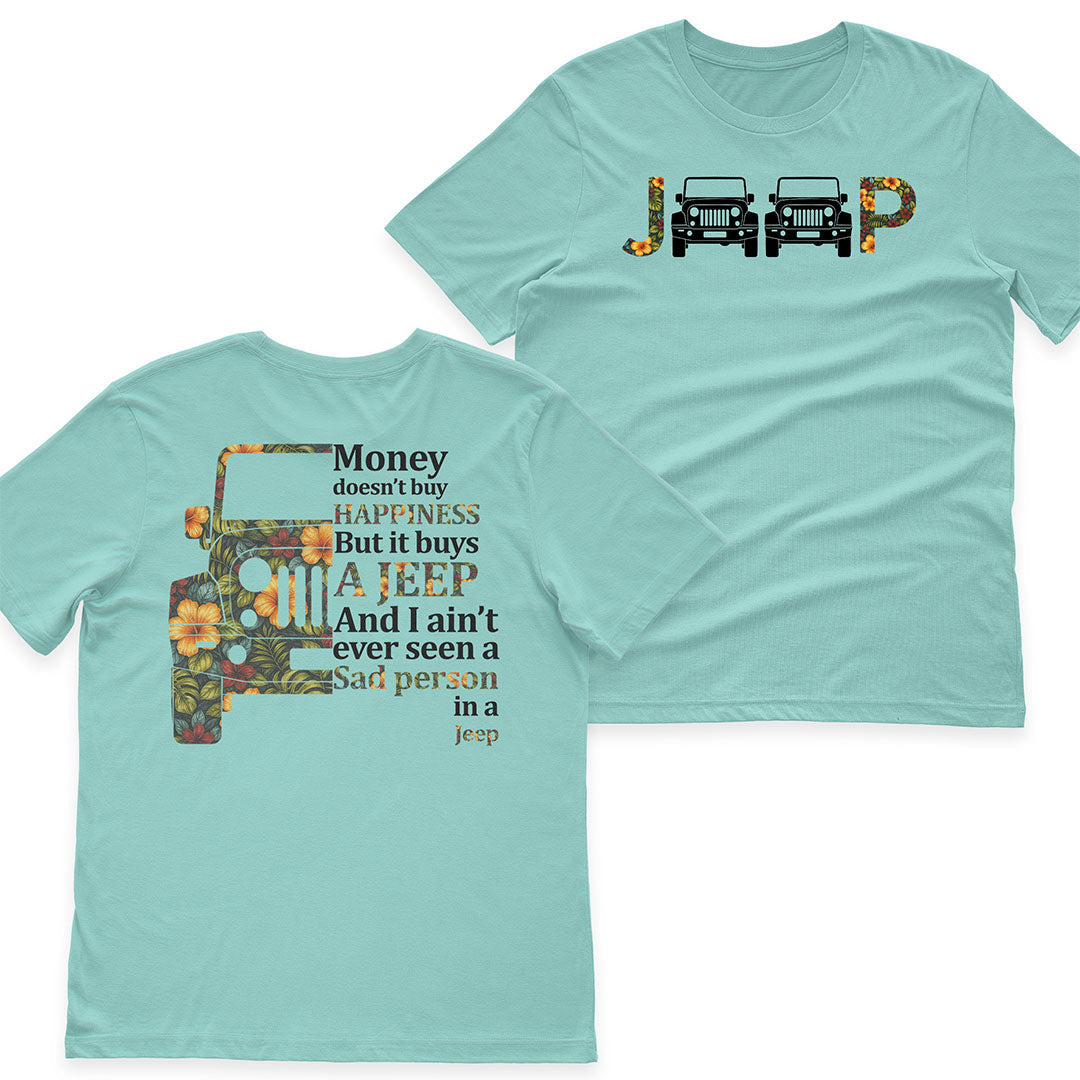 Jeep Money Doesn't Buy Happiness Funny T-Shirt Hoodie Supler Store