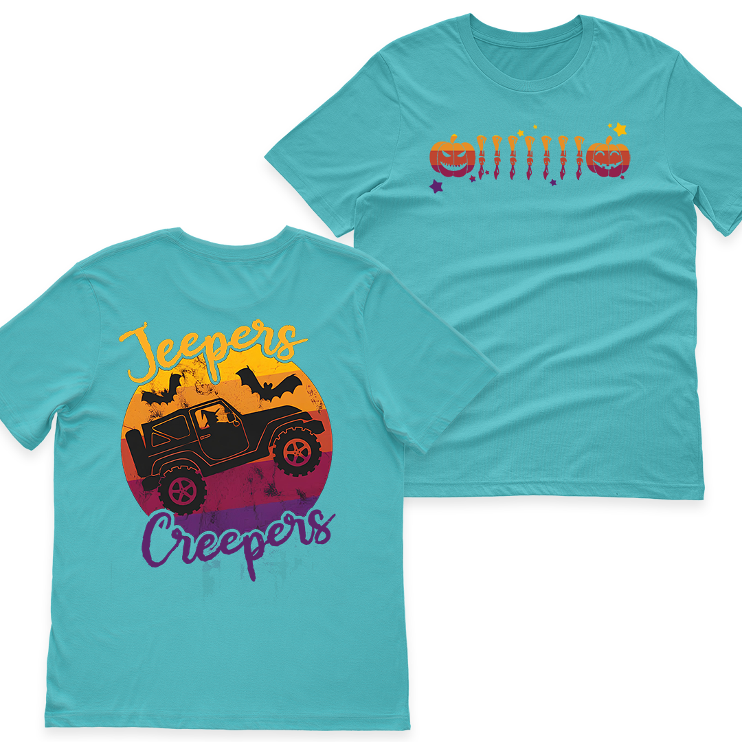 Jeepers Creepers Halloween Witch Pumpkin Grille T-Shirt Hoodie Supler Store