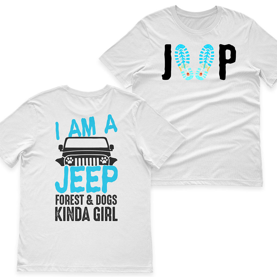 I'm A Jeep Forest & Dogs Kinda Girl T-Shirt Hoodie Supler Store