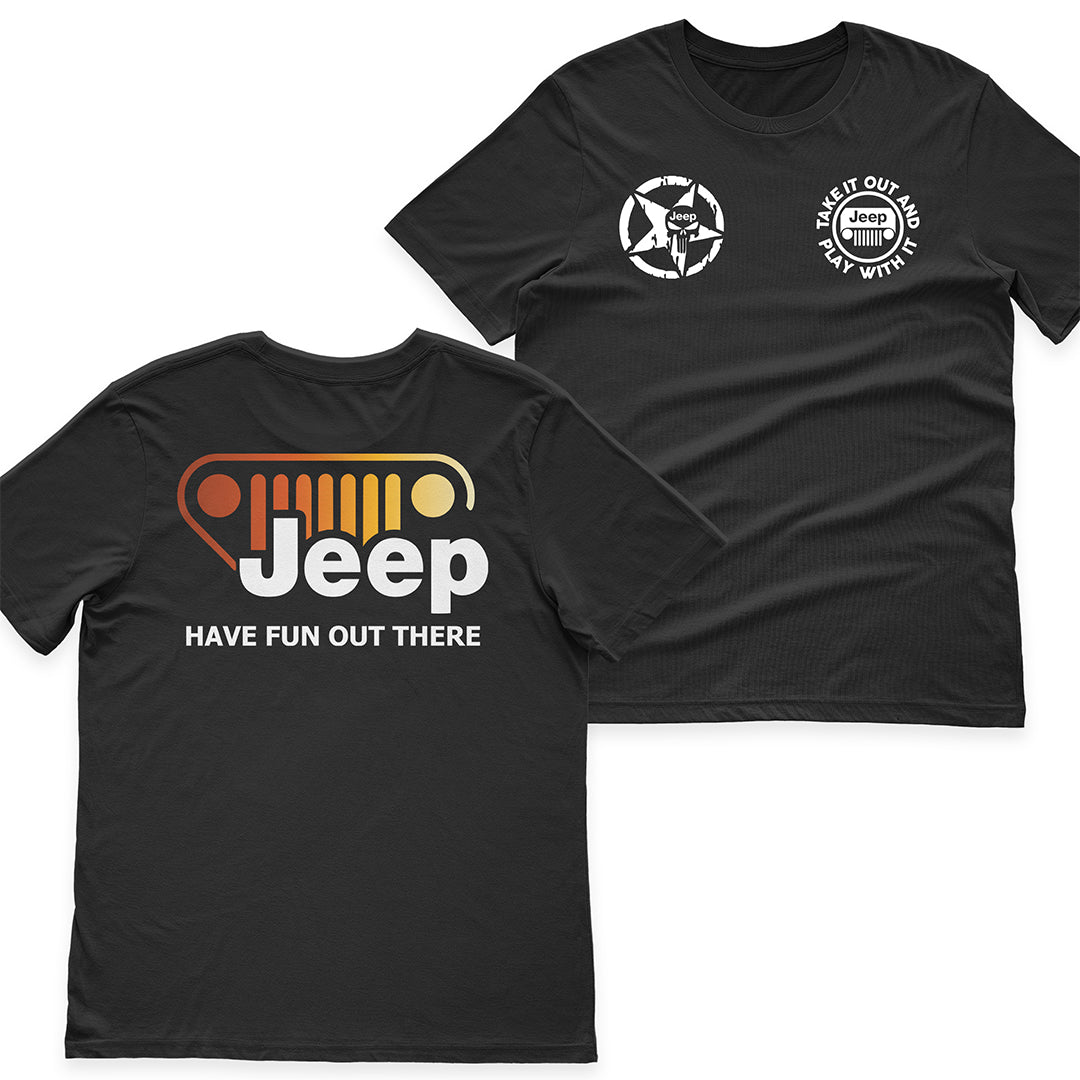 Jeep Take It Out And Play With It Vintage T-Shirt Hoodie