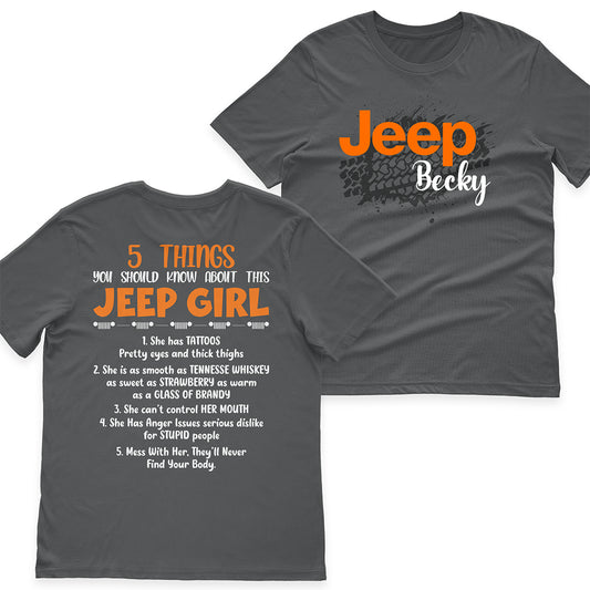 Personalized Jeep Girl 5 Things You Should Know About T-Shirt Hoodie
