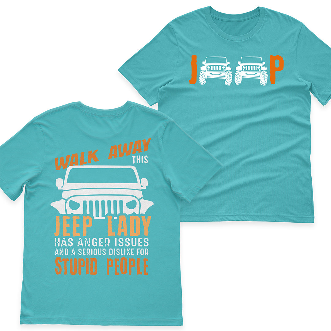 Jeep Lady Has Anger Issues Funny T-Shirt Hoodie Supler Store