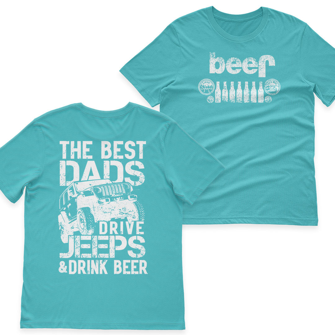 Jeep The Best Dad Beer Father's Day Gift T-Shirt Hoodie