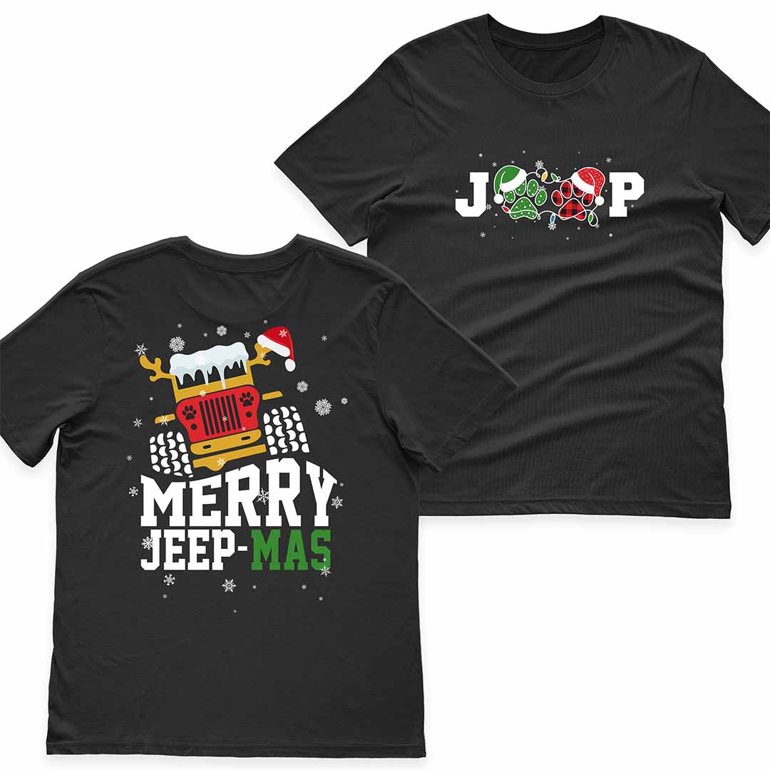 Merry Jeep Dog Mas Christmas Gift T-Shirt Hoodie Supler Store