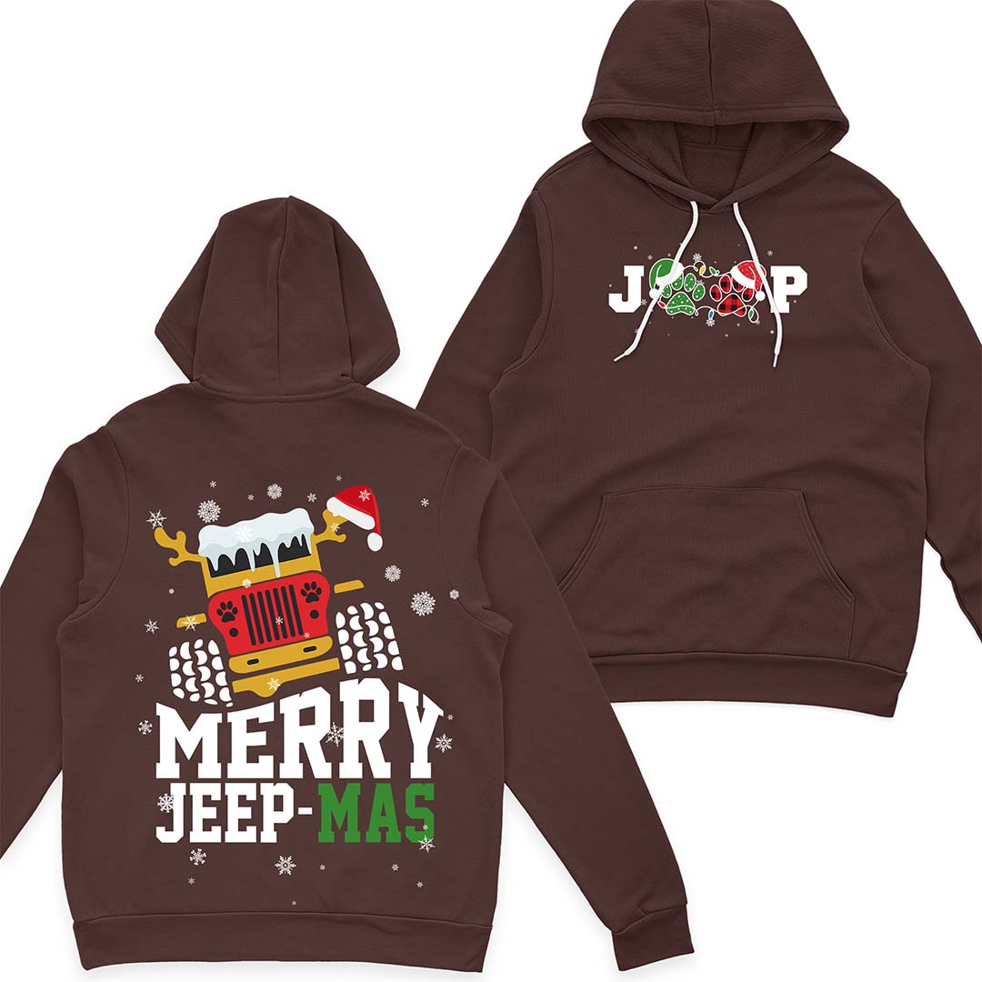 Merry Jeep Dog Mas Christmas Gift T-Shirt Hoodie Supler Store