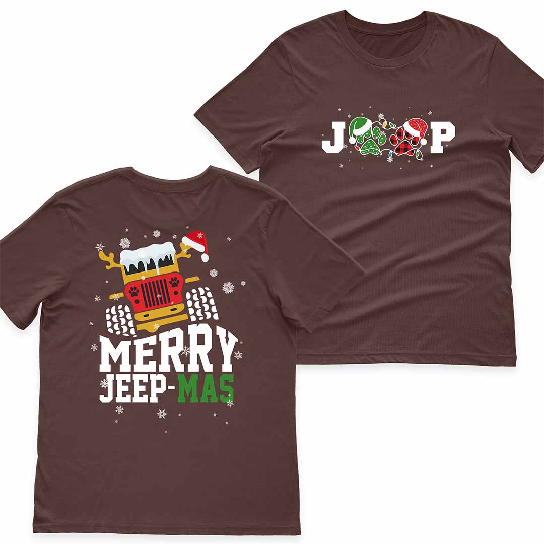 Merry Jeep Dog Mas Christmas Gift T-Shirt Hoodie Supler Store