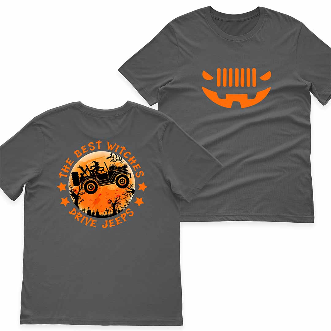 The Best Witches Drive Jeeps Halloween T-Shirt Hoodie Supler Store