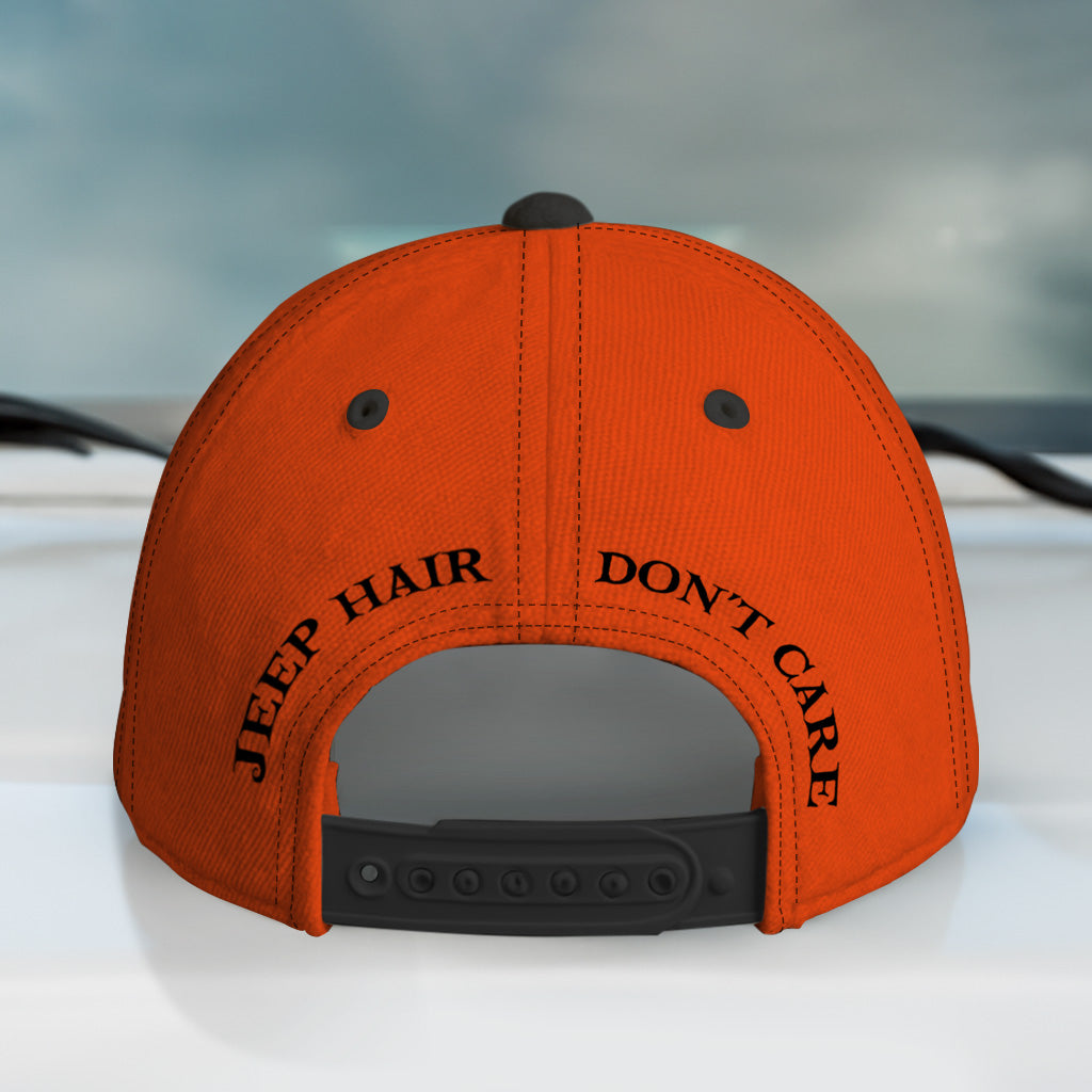 Personalized Jeep Halloween Hat Skull Orange Supler Store