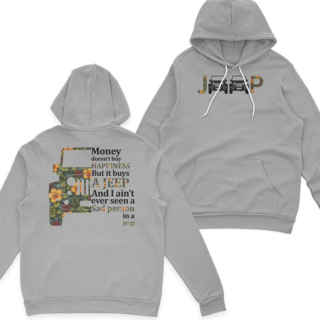 Jeep Money Doesn't Buy Happiness Funny T-Shirt Hoodie Supler Store
