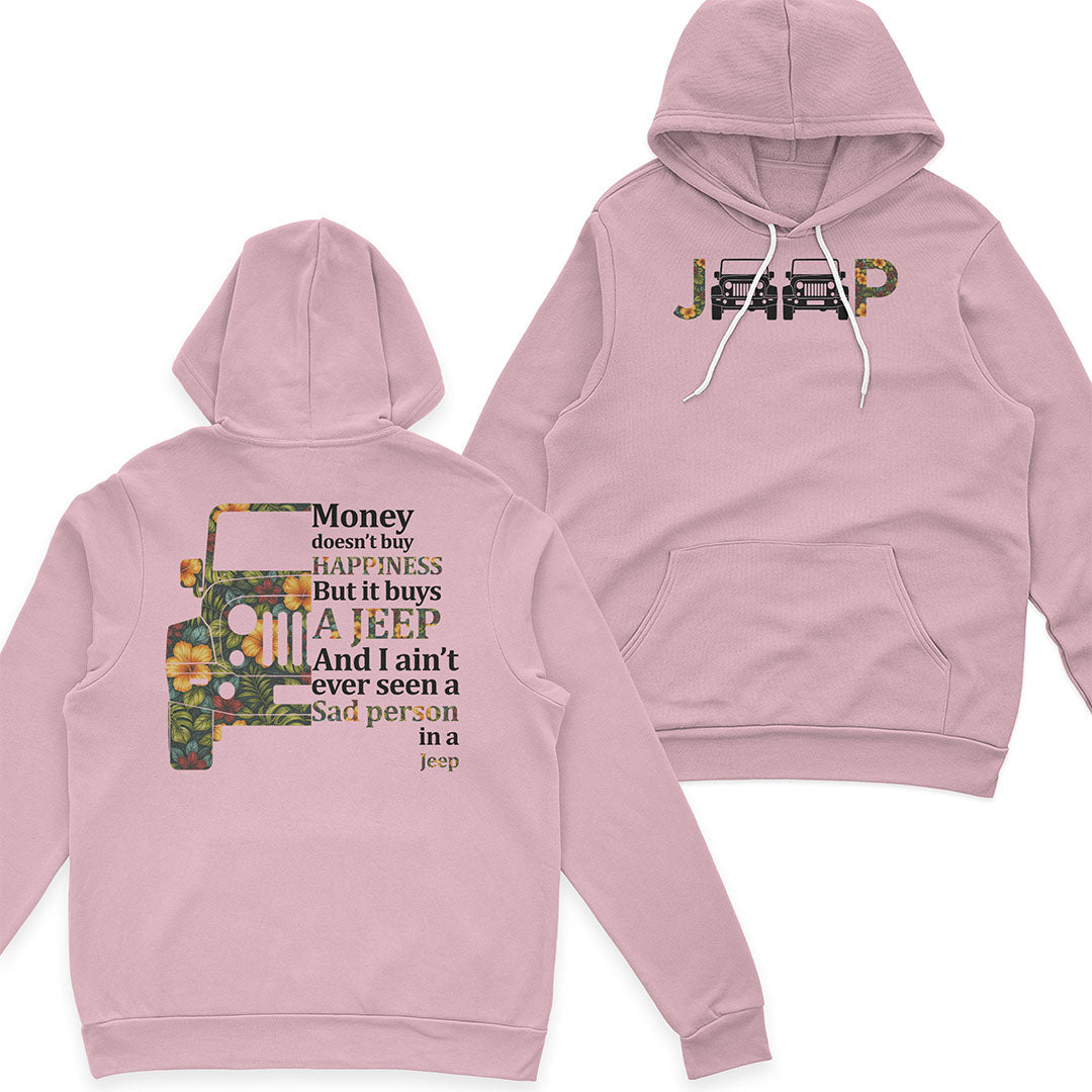Jeep Money Doesn't Buy Happiness Funny T-Shirt Hoodie Supler Store