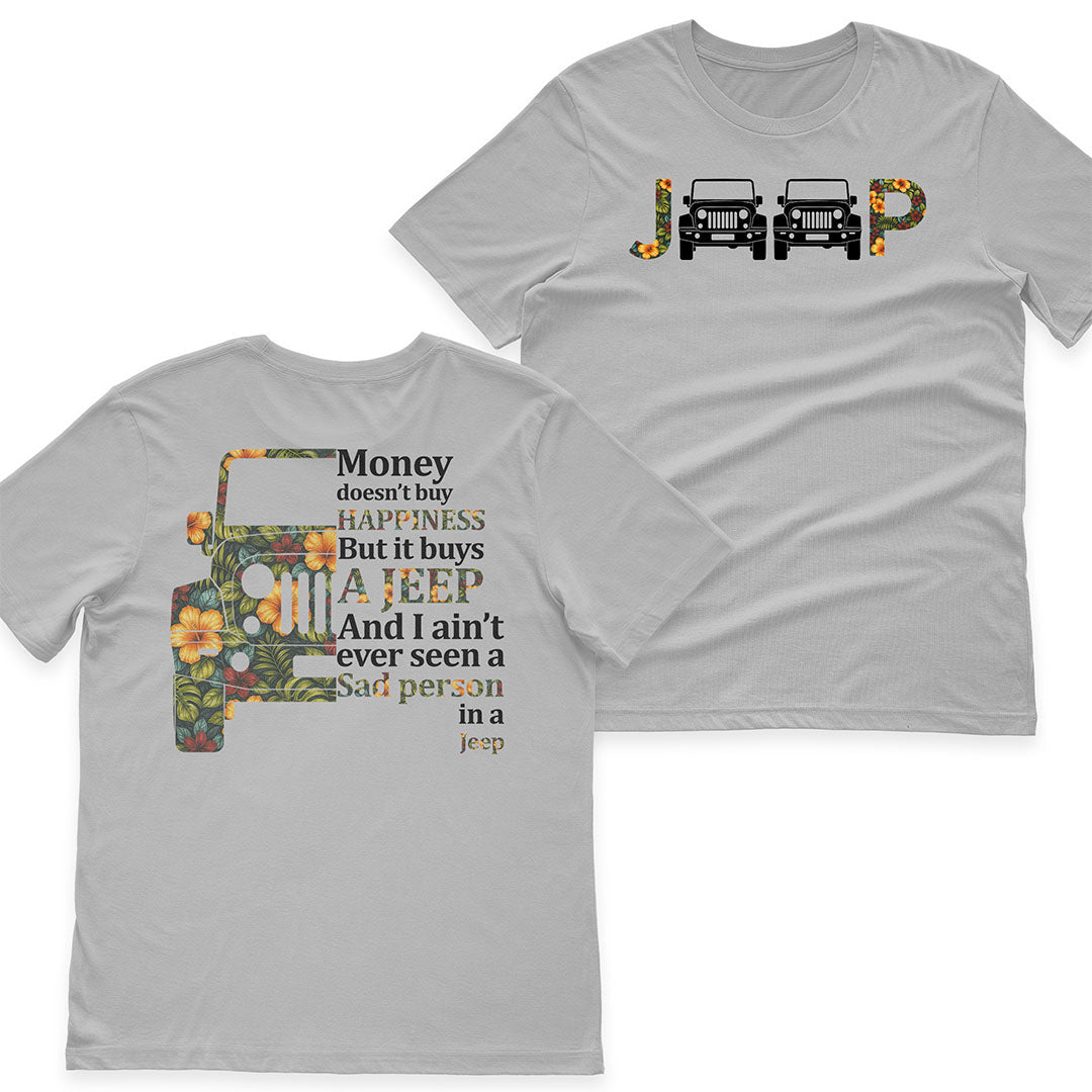 Jeep Money Doesn't Buy Happiness Funny T-Shirt Hoodie Supler Store