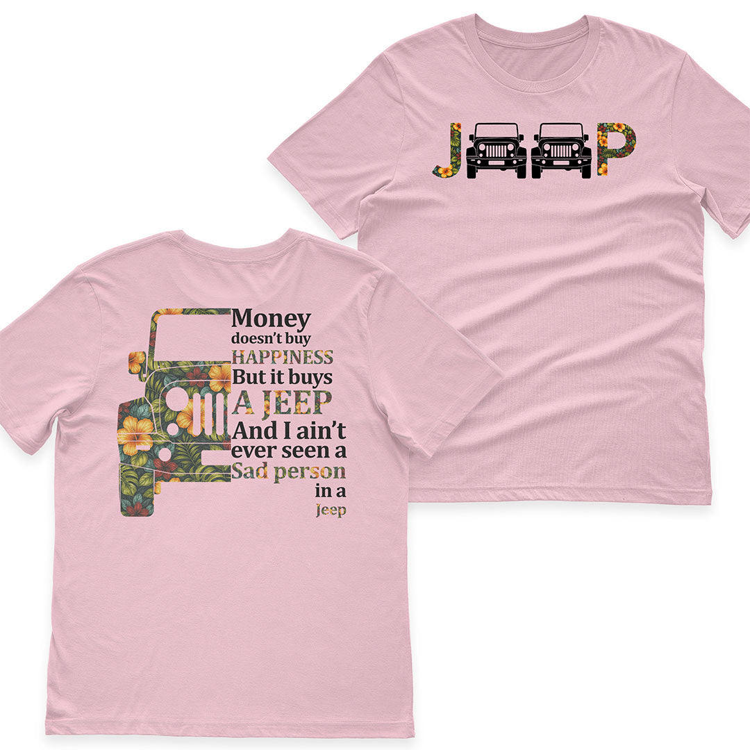 Jeep Money Doesn't Buy Happiness Funny T-Shirt Hoodie Supler Store