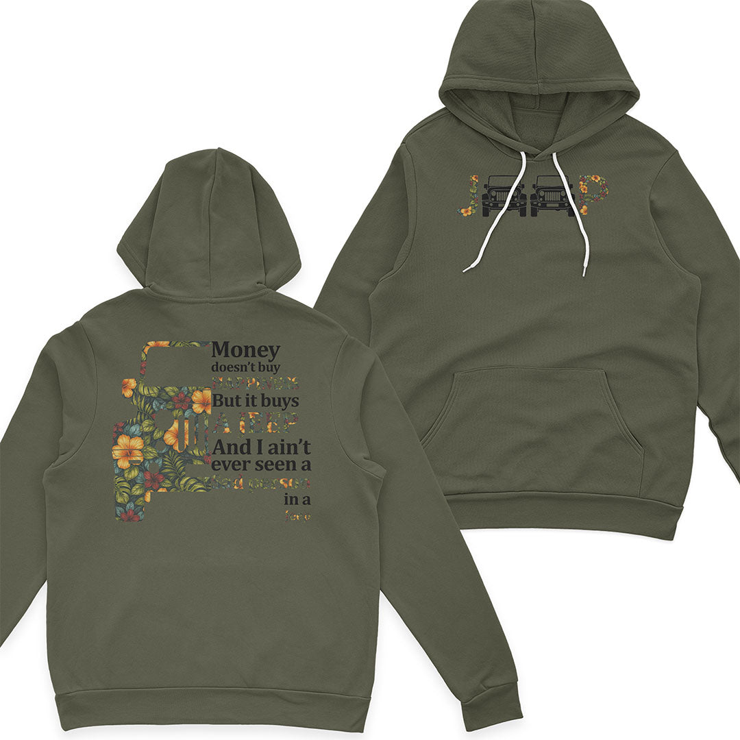 Jeep Money Doesn't Buy Happiness Funny T-Shirt Hoodie Supler Store