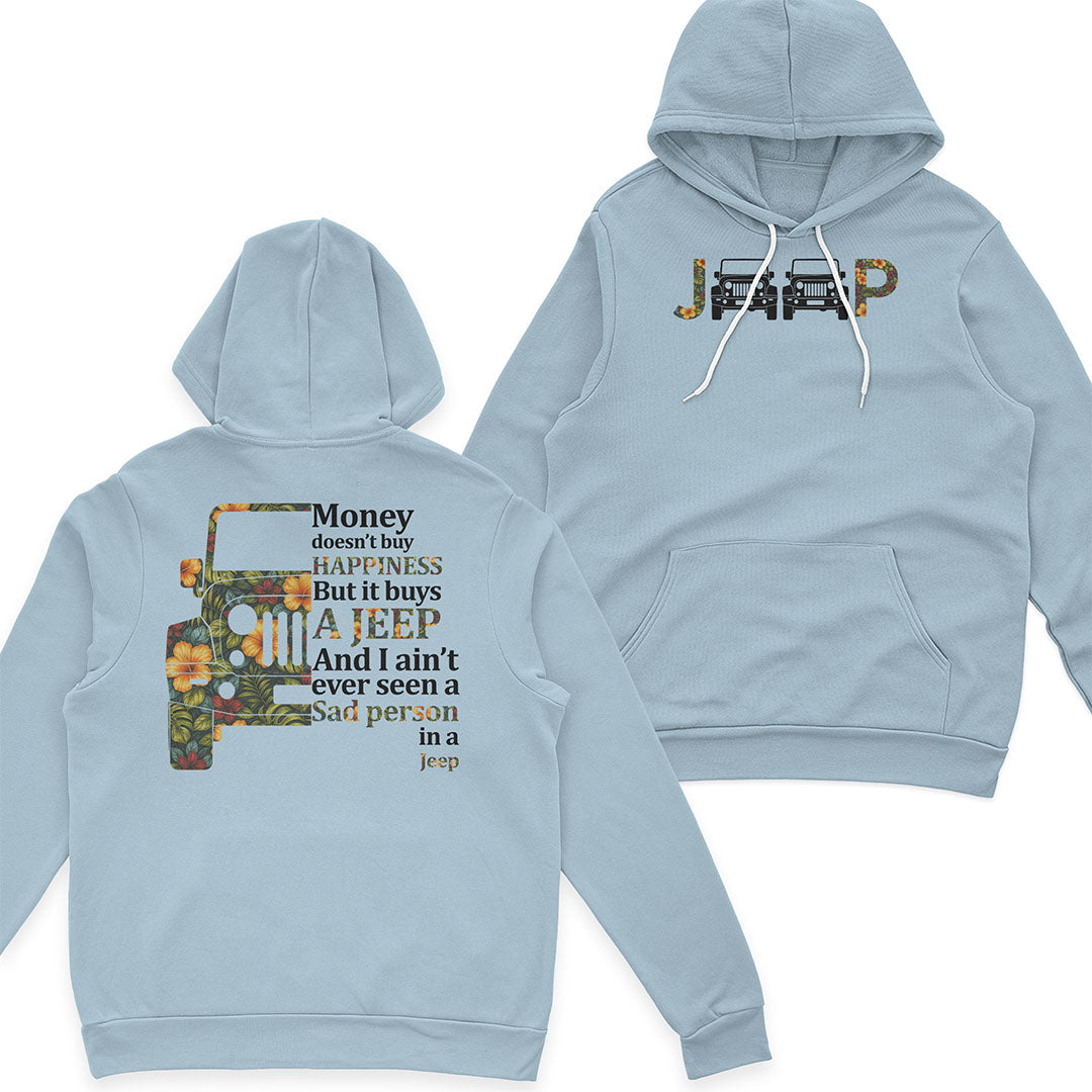 Jeep Money Doesn't Buy Happiness Funny T-Shirt Hoodie Supler Store