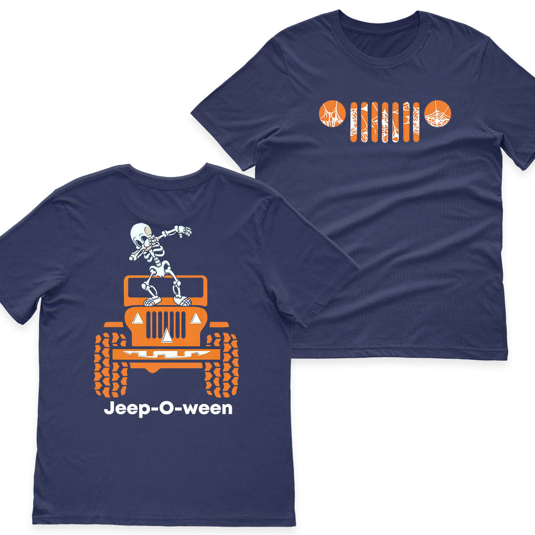 Jeep-o-ween Halloween Grille Funny T-Shirt Hoodie Supler Store