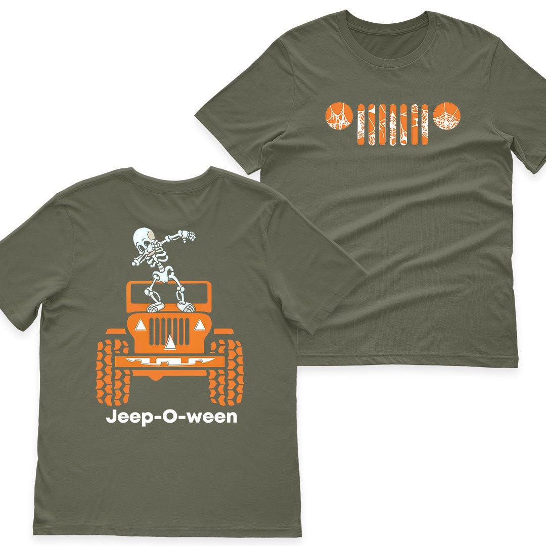 Jeep-o-ween Halloween Grille Funny T-Shirt Hoodie Supler Store