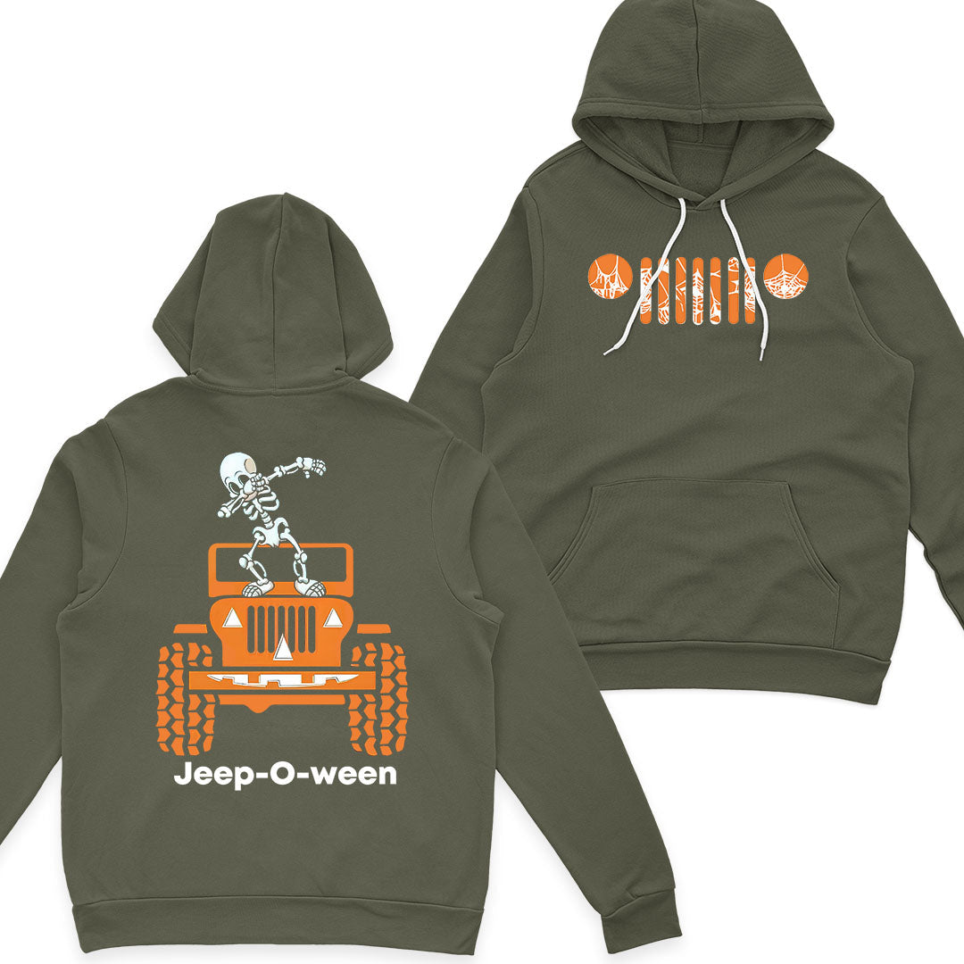 Jeep-o-ween Halloween Grille Funny T-Shirt Hoodie Supler Store