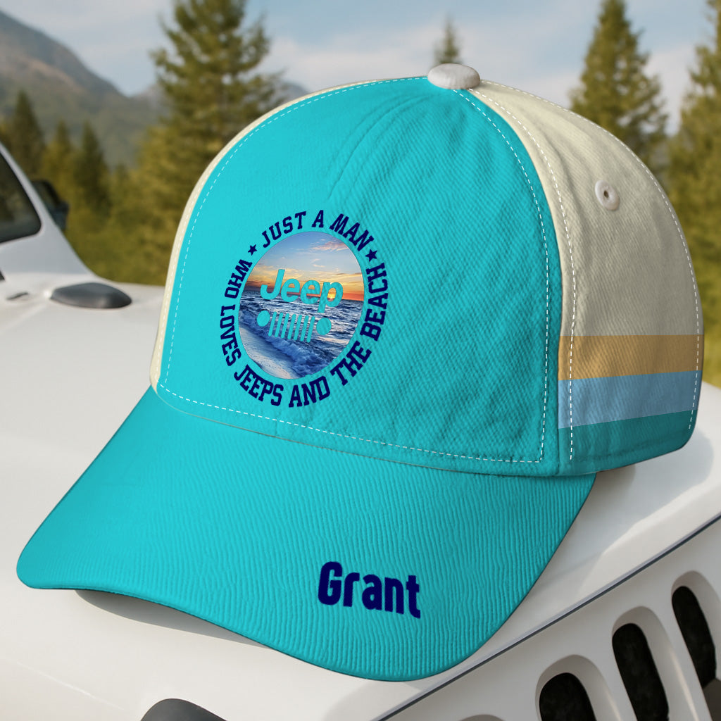 Personalized Jeep Hat Just A Girl Who Loves Beach Supler Store