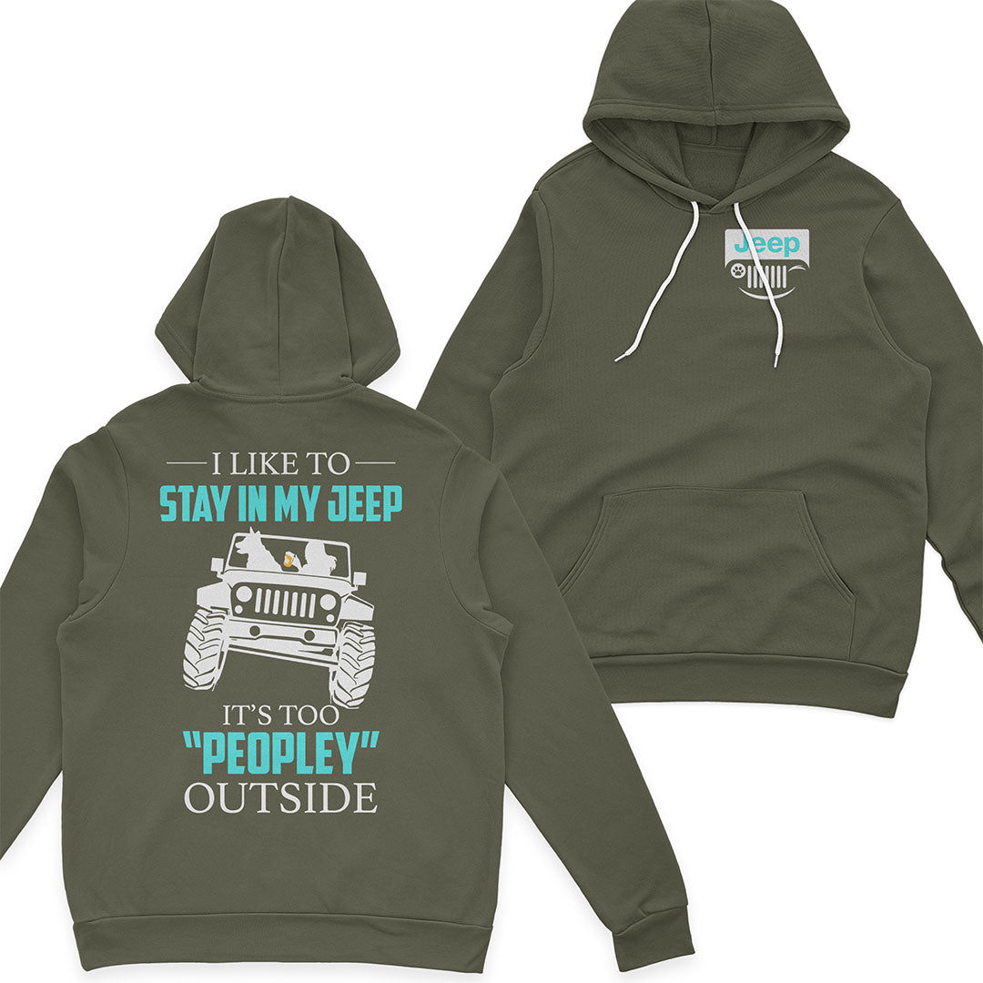 I Like To Stay In My Jeep Funny T-Shirt Hoodie Supler Store