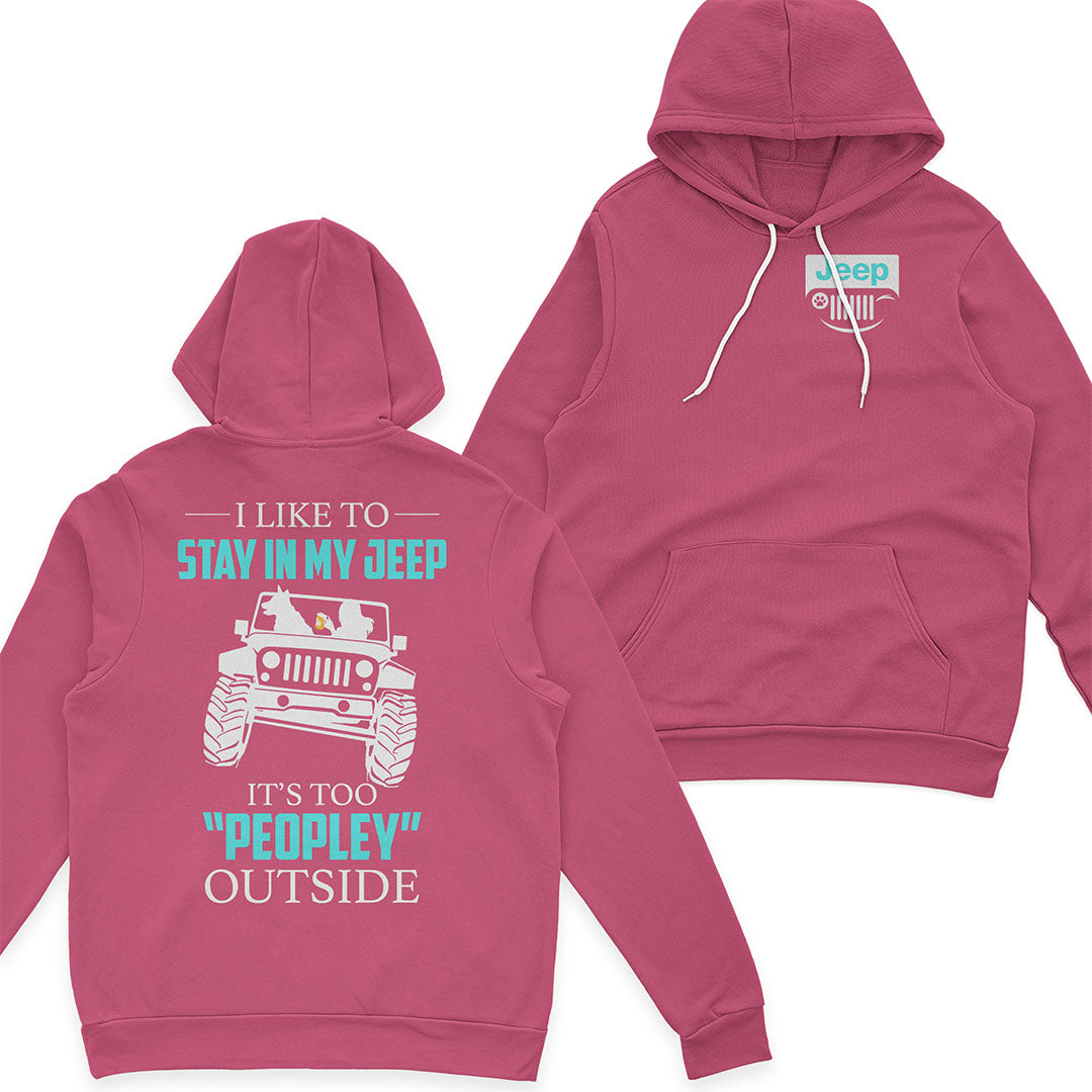 I Like To Stay In My Jeep Funny T-Shirt Hoodie Supler Store