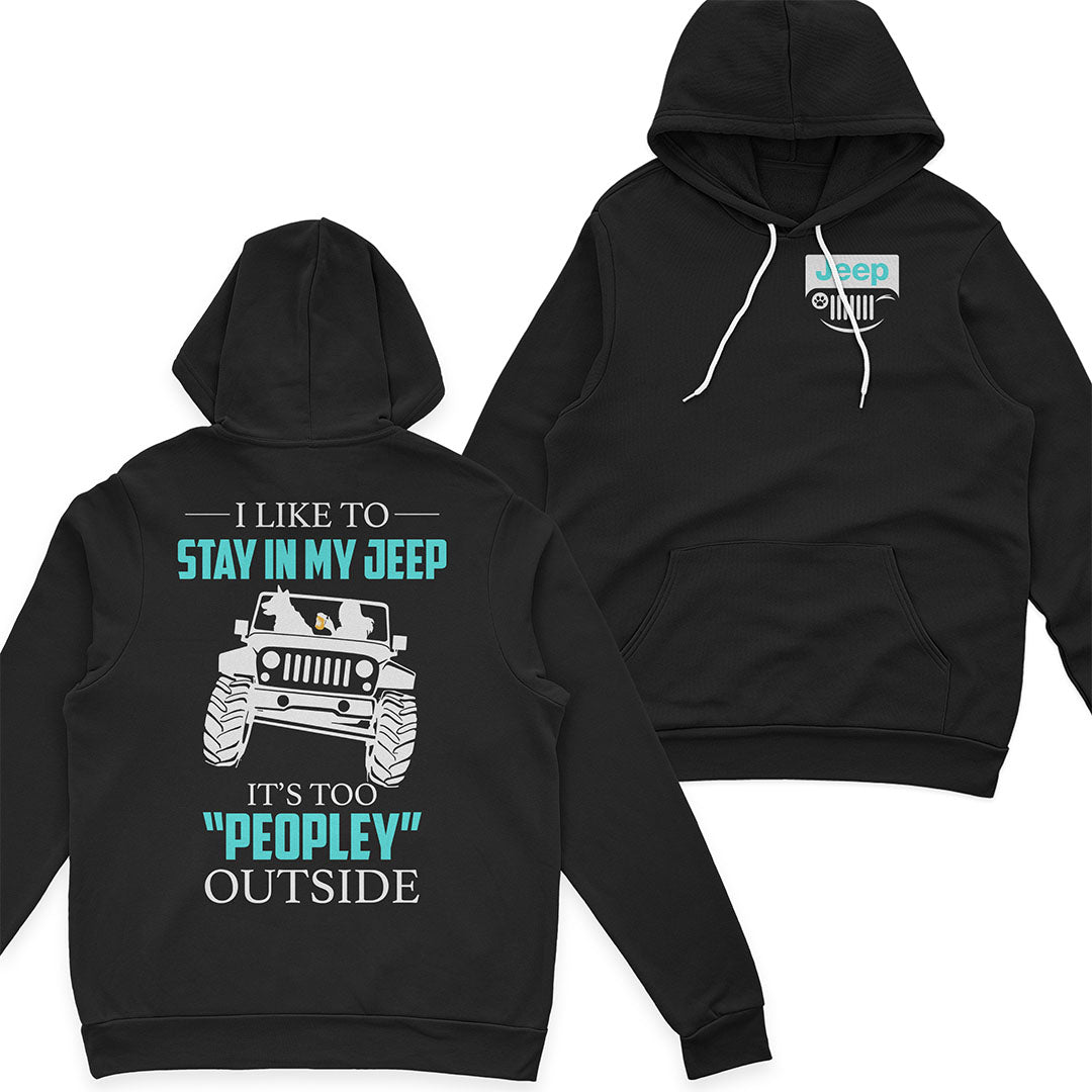 I Like To Stay In My Jeep Funny T-Shirt Hoodie Supler Store
