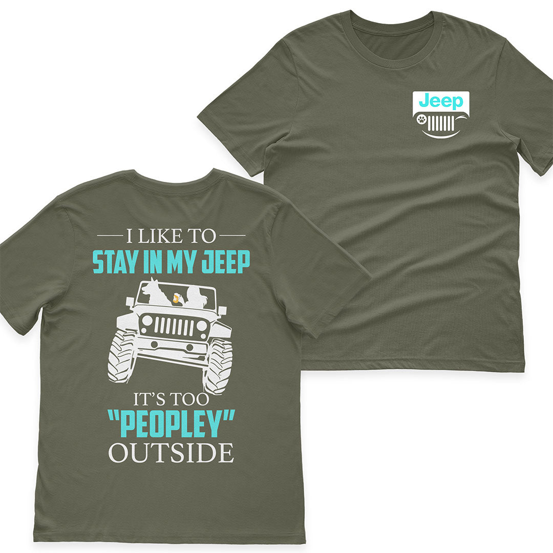 I Like To Stay In My Jeep Funny T-Shirt Hoodie Supler Store