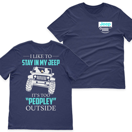 I Like To Stay In My Jeep Funny T-Shirt Hoodie Supler Store