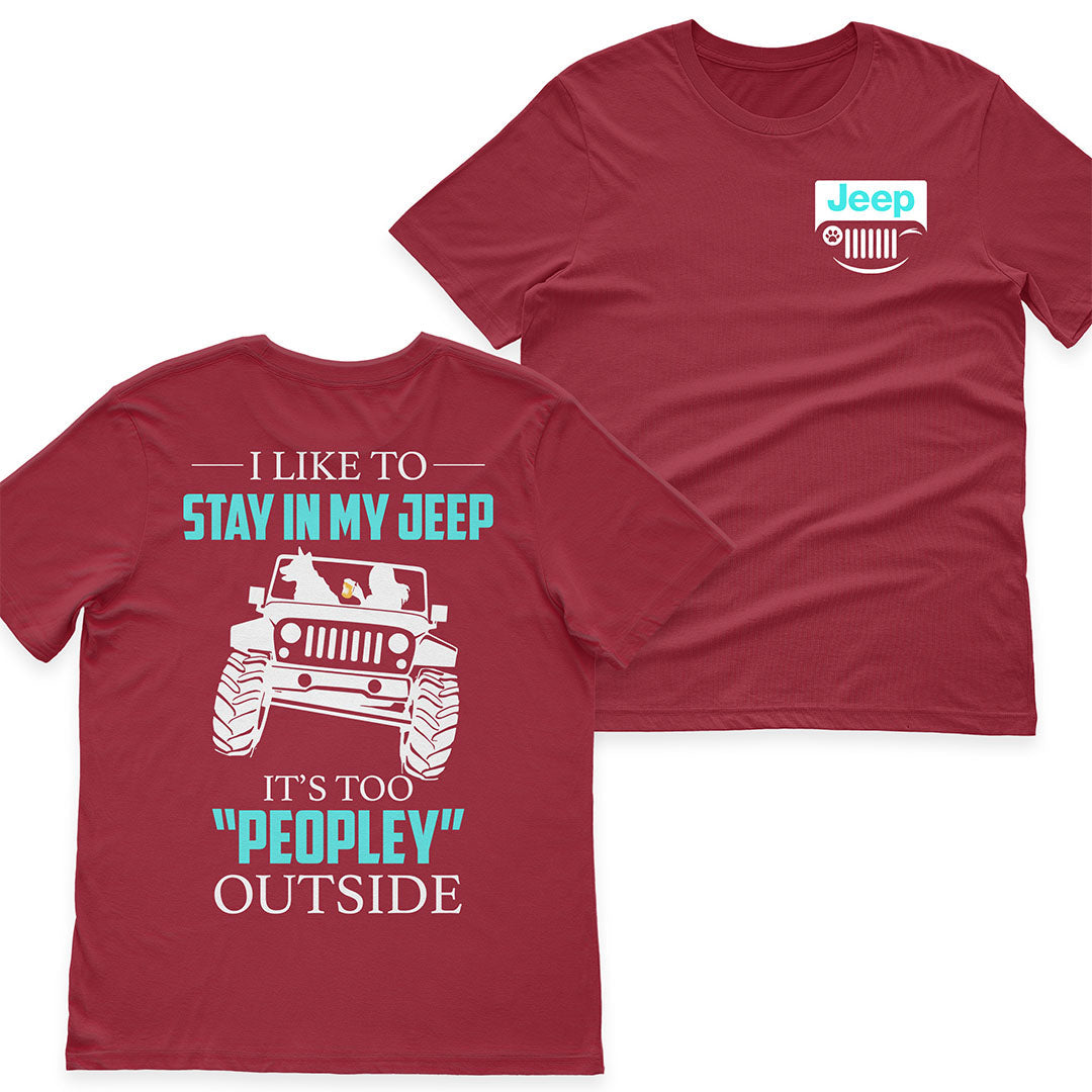 I Like To Stay In My Jeep Funny T-Shirt Hoodie Supler Store