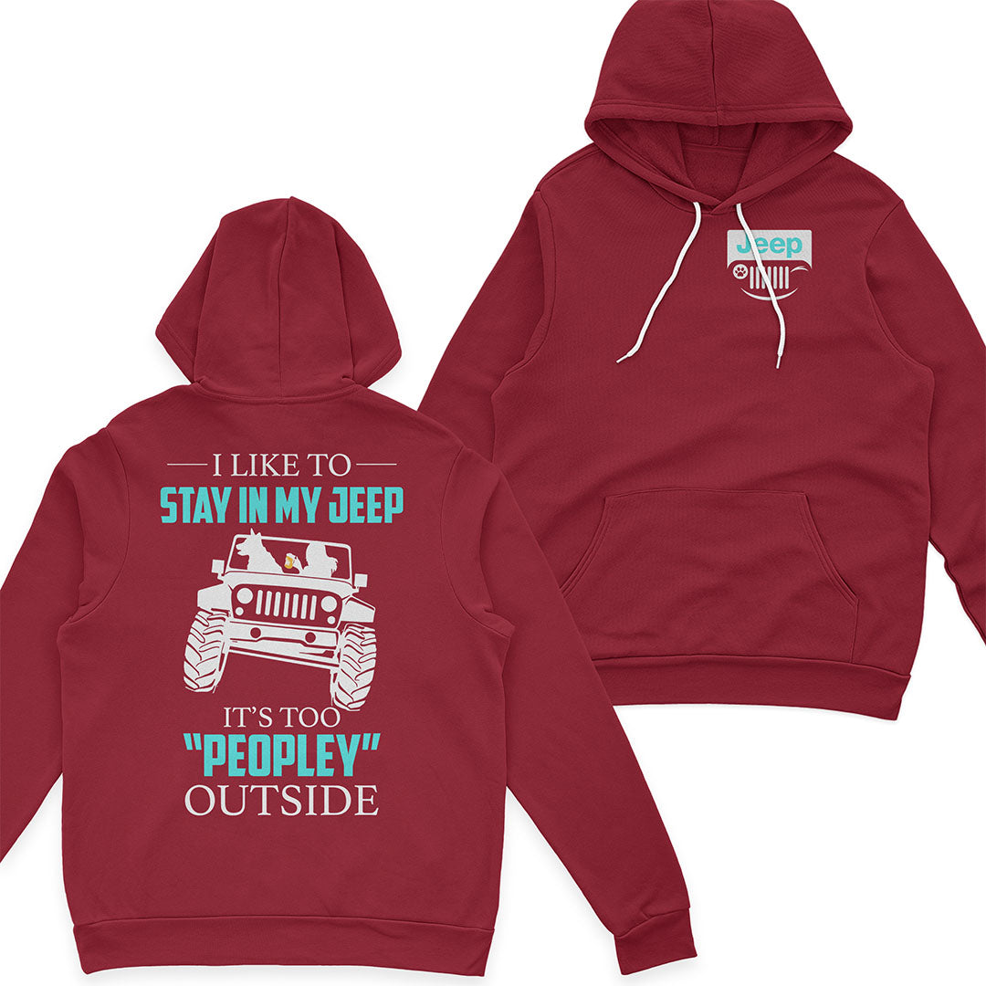 I Like To Stay In My Jeep Funny T-Shirt Hoodie Supler Store