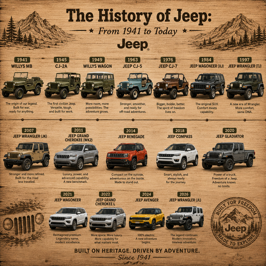 The History of Jeep: From 1941 to Today