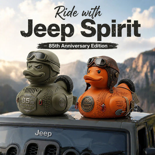 Ride with Jeep Spirit: The Jeep 85th Anniversary Adventure Duck Is the Co-Pilot Your Dashboard Has Been Missing
