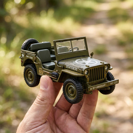 The Jeep That Won a War - Now Fits in Your Palm: Hot Wheels Jeep 85th Anniversary Willys MB