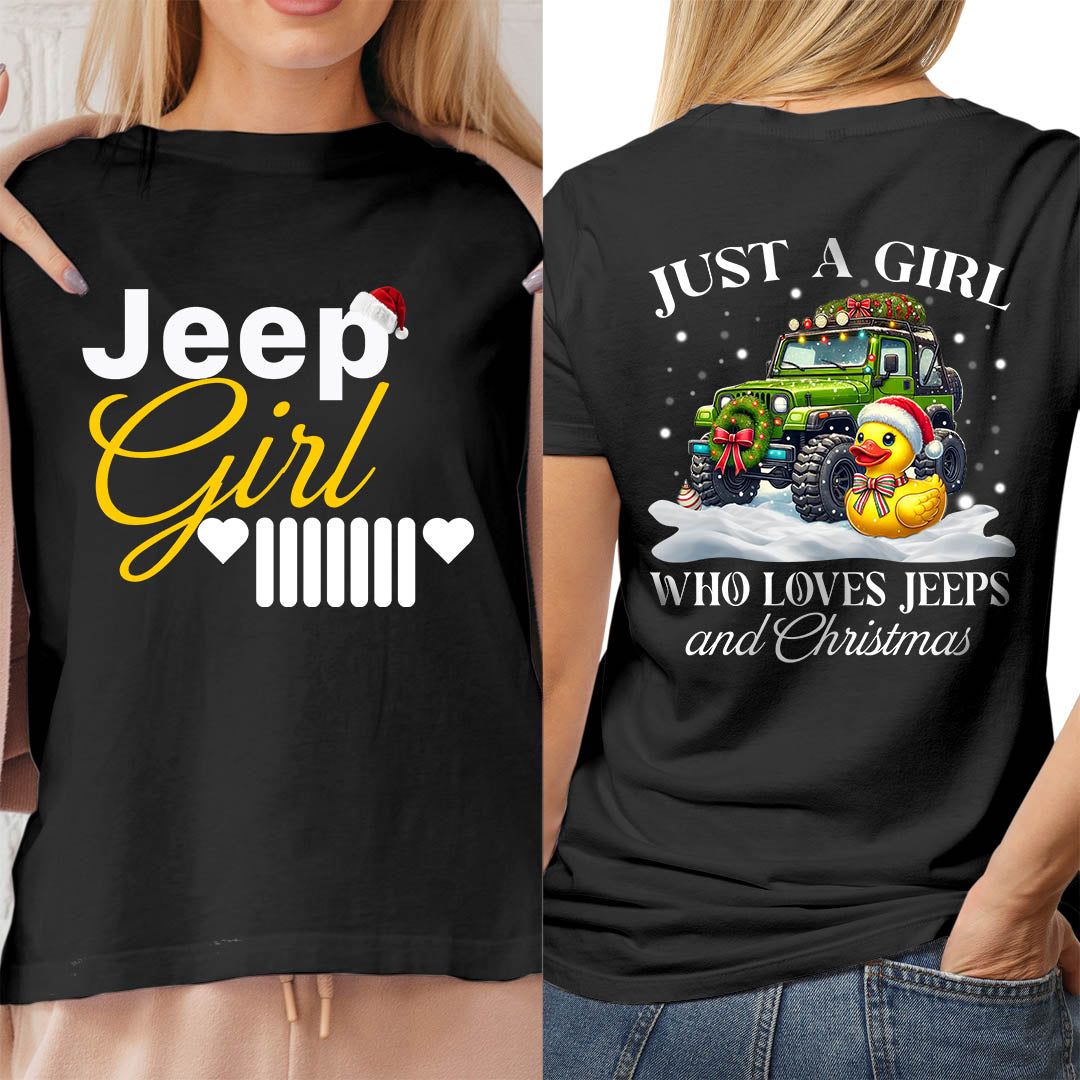 Jeep Christmas Gifts Jeep Girl Pocket Hoodie