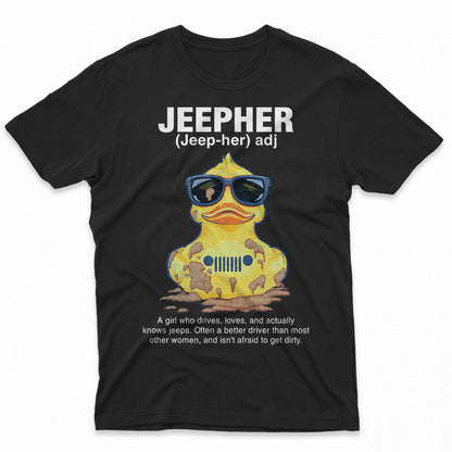 Jeep Muddy Duck Jeepher Long Sleeve T-Shirt