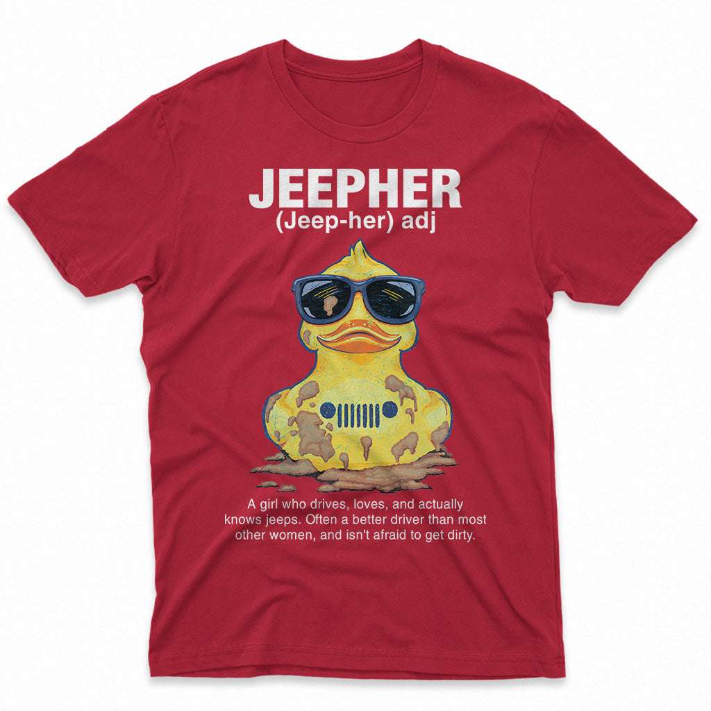 Jeep Muddy Duck Jeepher Long Sleeve T-Shirt