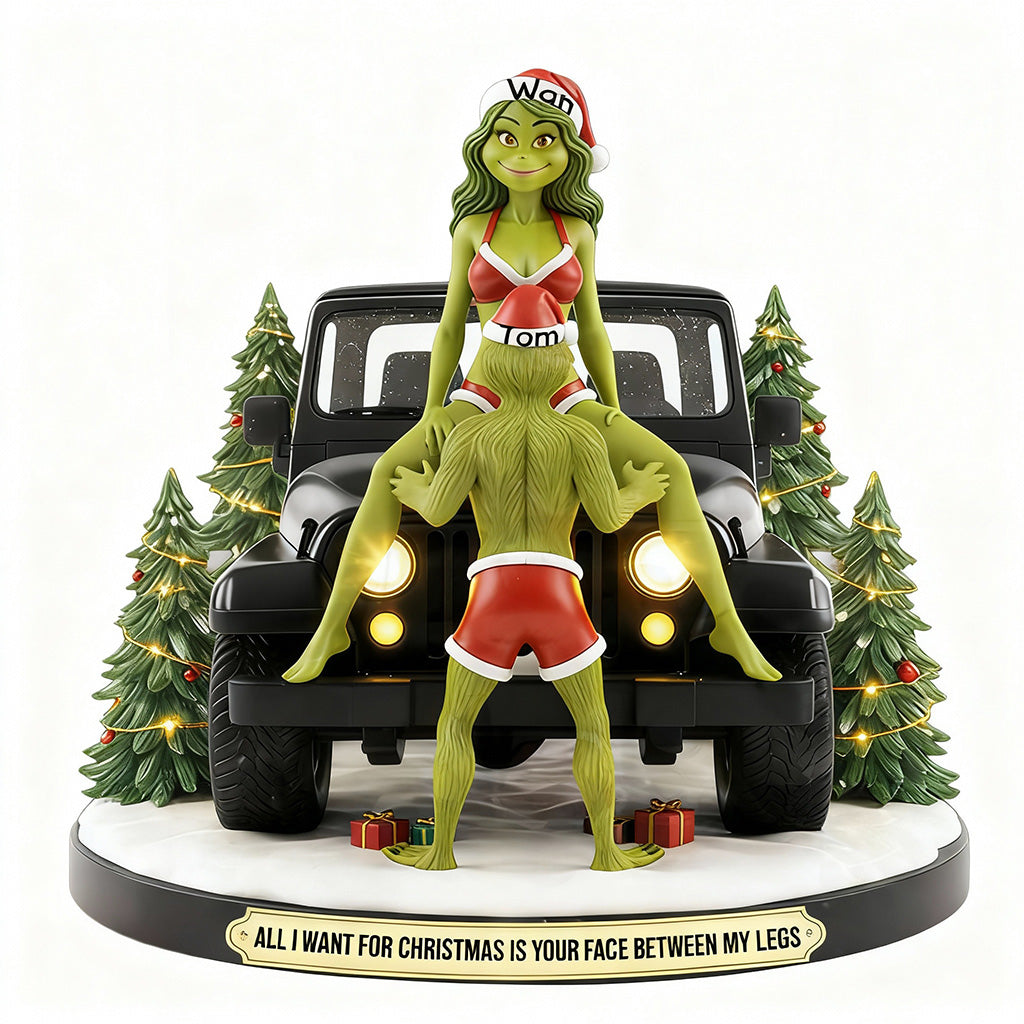 Personalized Funny Couple Jeep Acrylic Ornament Supler Store