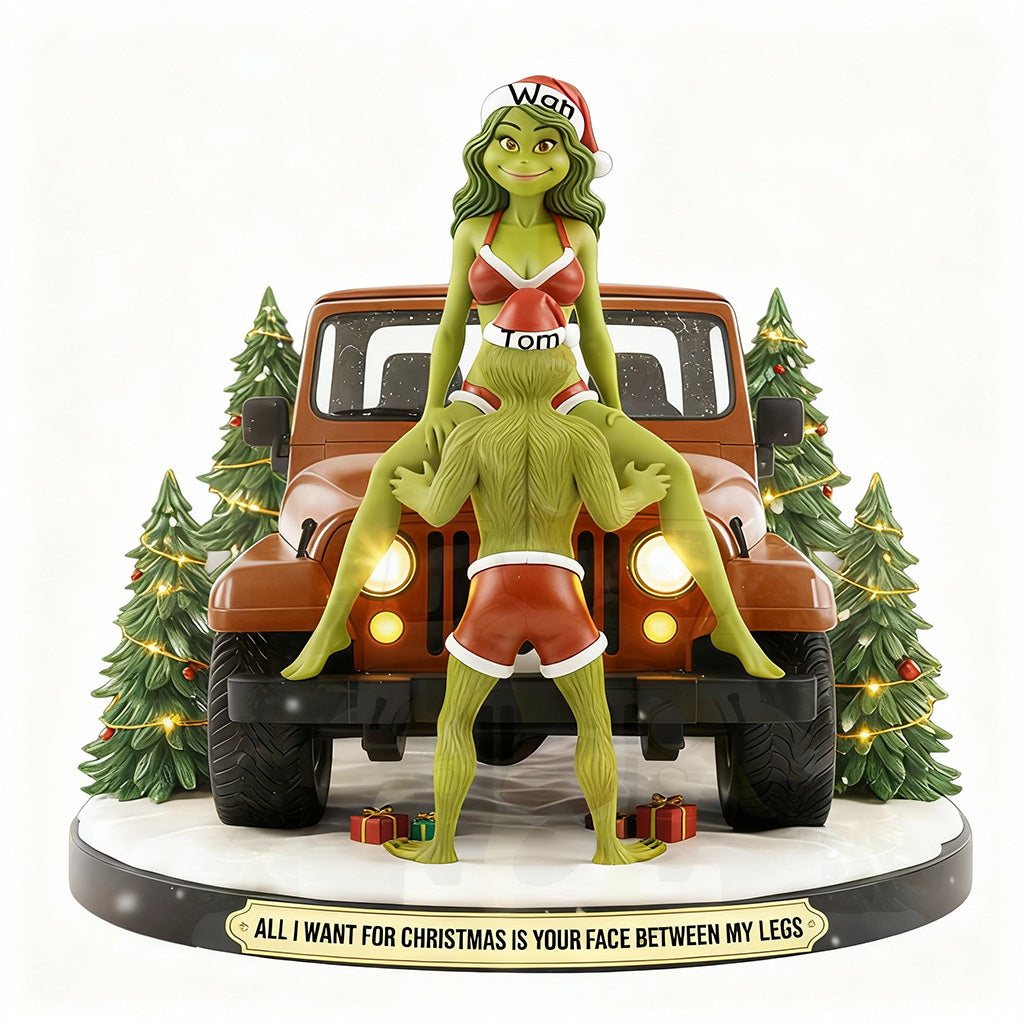 Personalized Funny Couple Jeep Acrylic Ornament Supler Store