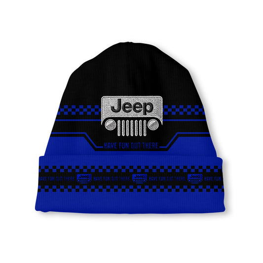Jeep Have Fun Out There Beanie Hat