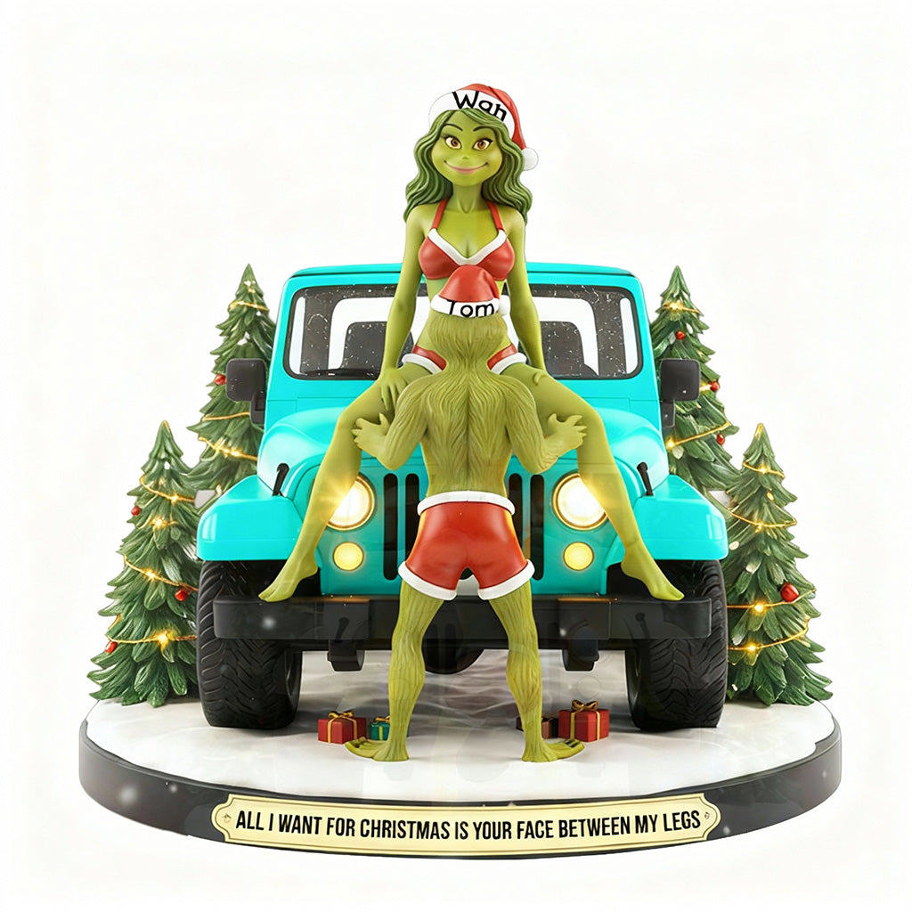 Personalized Funny Couple Jeep Acrylic Ornament Supler Store