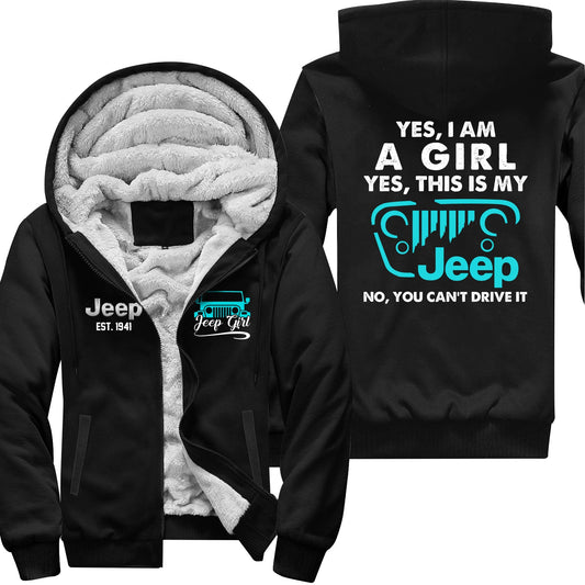 Yes This Is My Jeep You Can't Drive It Zip Hoodie Supler Store
